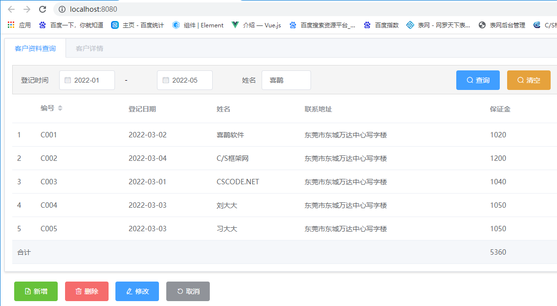 el-tabs / el-tab-pane Tabs标签页