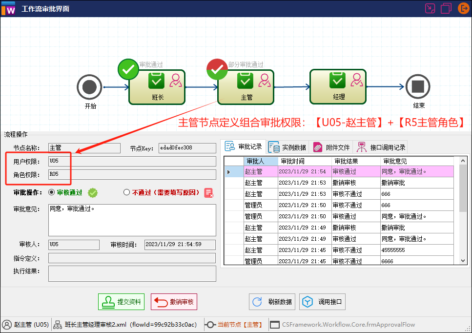 CSFramework.Workflow - 可视化工作流引擎多级审核测试报告