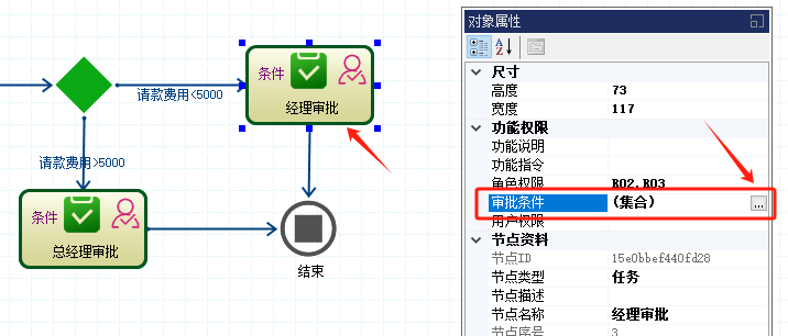 CSFramework.Workflow - 可视化工作流引擎 - 条件审批操作手册