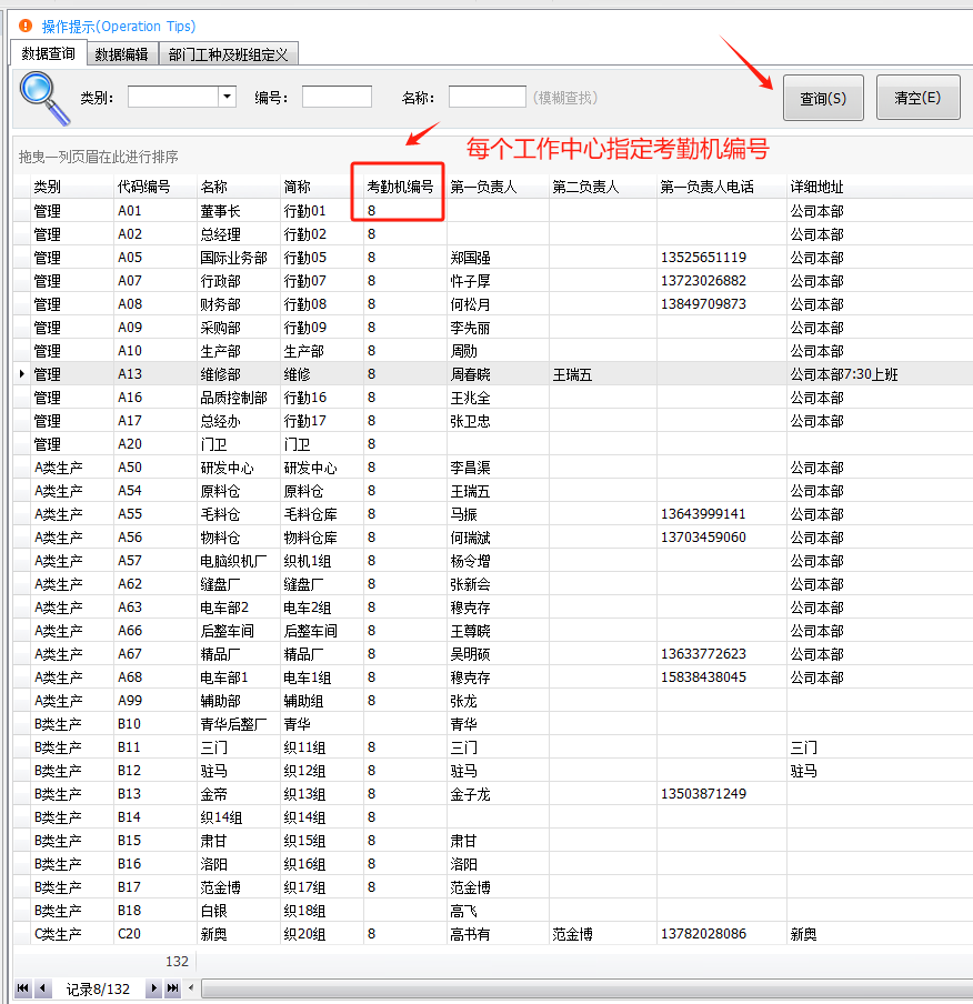 毛衫行业ERP系统 - 工作中心