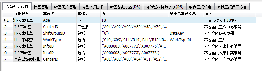 毛衫行业ERP系统 - 账套参数定义