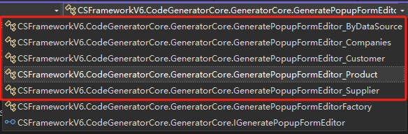代码生成器 CodeGenerator V6.0支持配置弹窗选择数据
