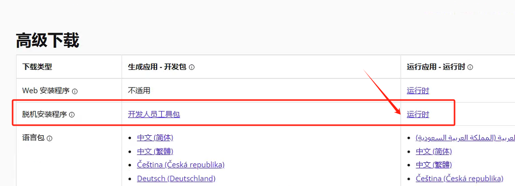 .Net Framework 下载