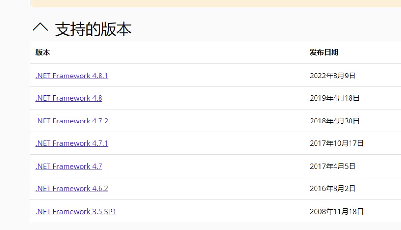 .Net Framework 下载