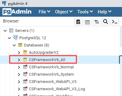 CSFrameworkV6旗舰版合并数据库解决方案 (CSFrameworkV6_All) 