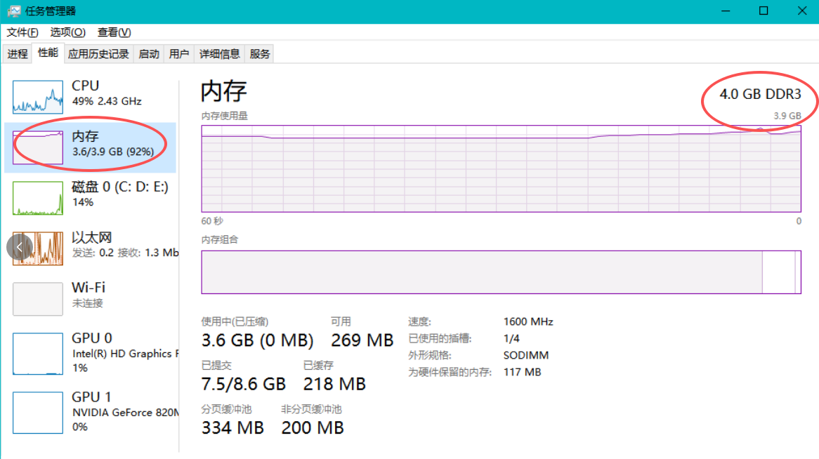 .NET8+EF.Core 4GB电脑测试报告